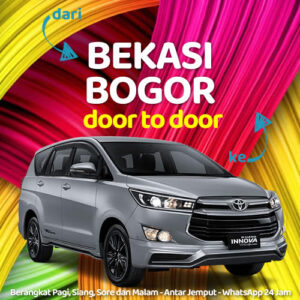 Travel Dari Bekasi Ke Bogor Anter Sampe Rumah Harga Tiket Murah