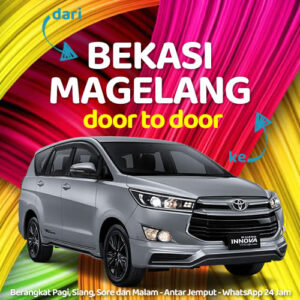 Travel dari Bekasi ke Magelang Anter Sampe Rumah Harga Tiket Murah