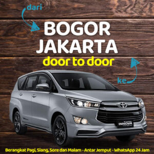 Travel Bogor Jakarta 24 Jam Door To Door Harga Tiket Murah