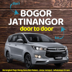 Travel Bogor Jatinangor Harga Murah Anter Sampe Rumah
