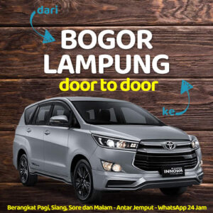 Mobil Travel Bogor Lampung Harga Murah Anter Sampe Rumah