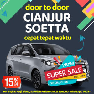 Mobil Travel Cianjur Ke Bandara Soekarno Hatta Harga Murah