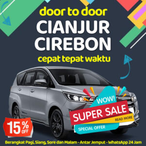 Travel Cianjur Ke Cirebon Antar Sampe Depan Rumah Harga Murah