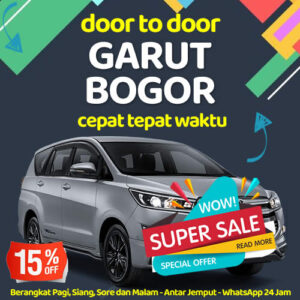 Travel Dari Garut Ke Bogor Harga Murah Sampe Depan Rumah