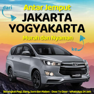 Mobil Travel Jakarta ke Jogja Berangkat Pagi dan Malam Harga Tiket Murah