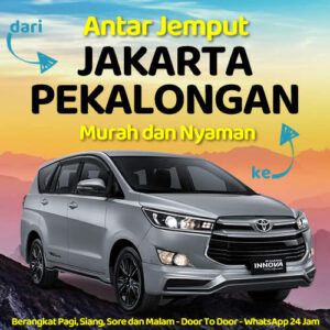Mobil Travel Jakarta Ke Pekalongan Dijemput Diantar Sampe Rumah Harga Tiket Murah