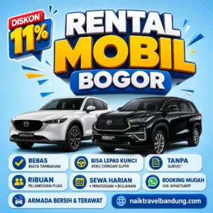 10 Rental Mobil Bogor Tanpa Survei, Sewa Dengan Supir Atau Lepas Kunci 24 Jam Langsung Jalan!