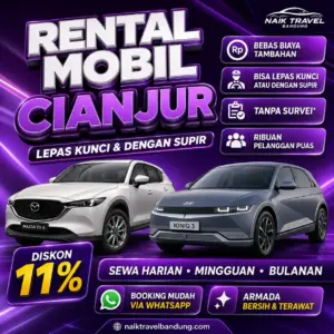 10 Rental Mobil Cianjur Tanpa Survei, Sewa Lepas Kunci 24 Jam Langsung Jalan!