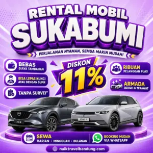 10 Rental Mobil Sukabumi Tanpa Survei, Sewa Lepas Kunci Langsung Jalan!