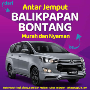 Travel Balikpapan Bontang Kursi Lega, Harga Tiket Murah Langsung Jalan!