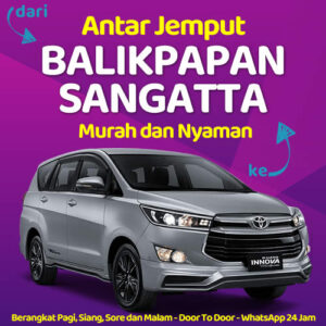 Travel Balikpapan Sangatta Kursi Lega, Harga Tiket Murah Langsung Jalan!