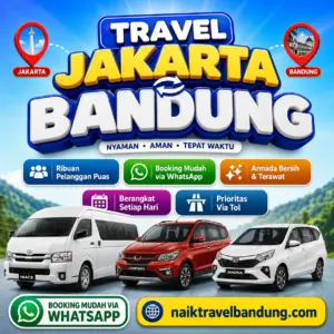 Terkoreksi 12% Harga Travel Jakarta Bandung 24 Jam Tiket Murah Cuma Hari Ini