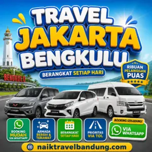 Terkoreksi 12% Harga Travel Jakarta Bengkulu Terbaru Tiket Murah Cuma Hari Ini