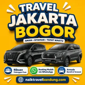 Terkoreksi 12% Harga Travel Jakarta Bogor 24 Jam Terdekat Door To Door Murah