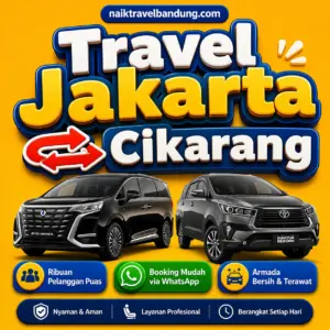 Terkoreksi 12% Harga Travel Jakarta Cikarang Tiket Murah Cuma Hari Ini