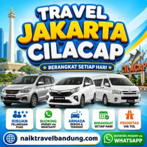 Terkoreksi 12% Tarif Travel Jakarta Cilacap Tiket Murah Cuma Hari Ini