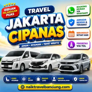 Terkoreksi 12% Harga Travel Jakarta Cipanas Tiket Murah Cuma Hari Ini