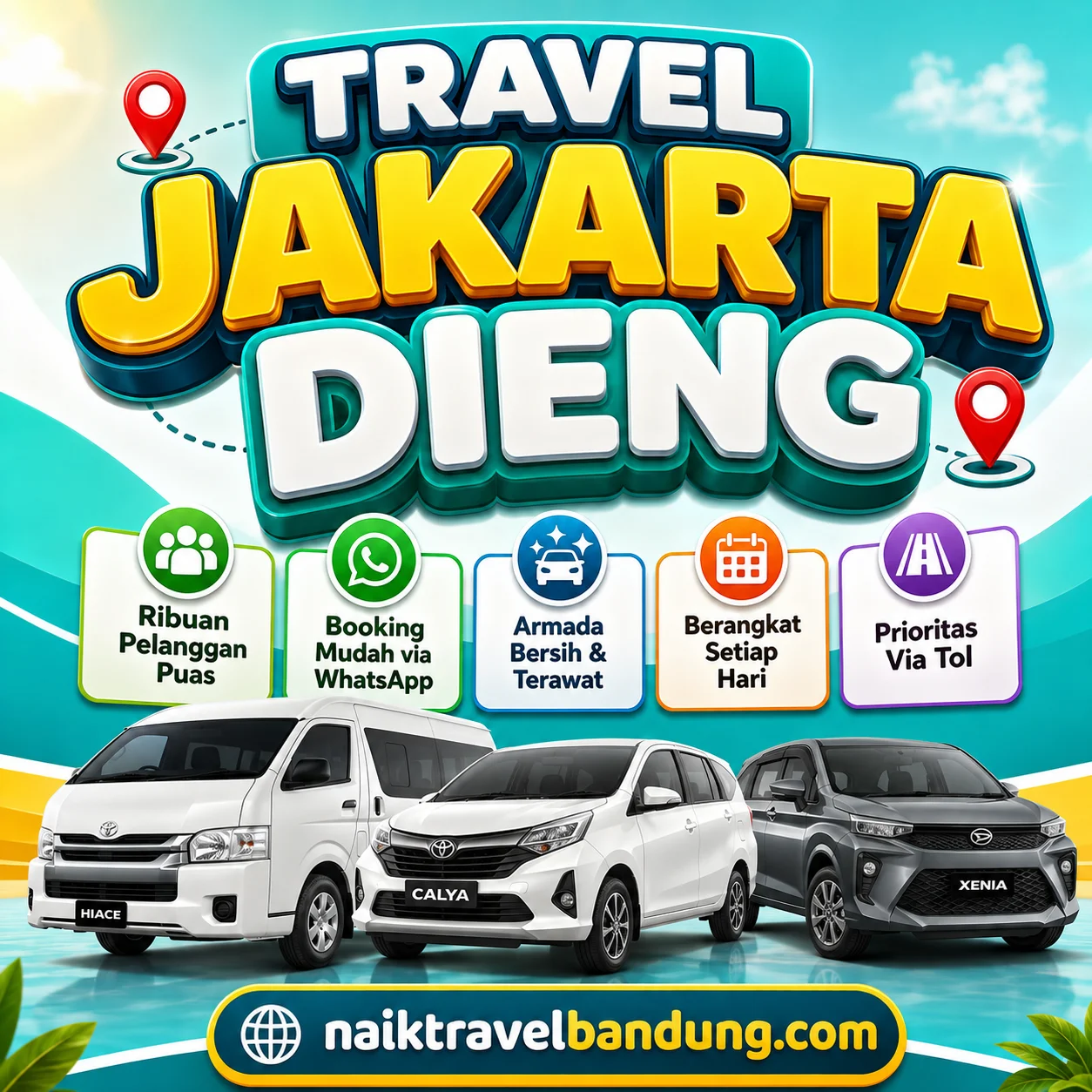 Terkoreksi 12% Harga Travel Jakarta Dieng Tiket Murah Cuma Hari Ini