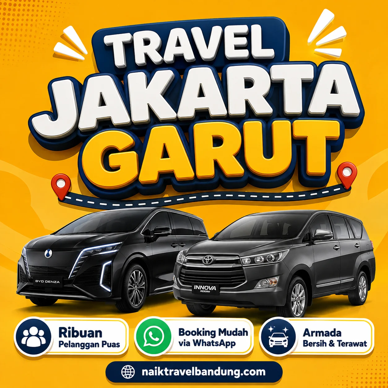 Terkoreksi 12% Harga Travel Jakarta Garut Terdekat Door To Door Murah Cuma Hari Ini