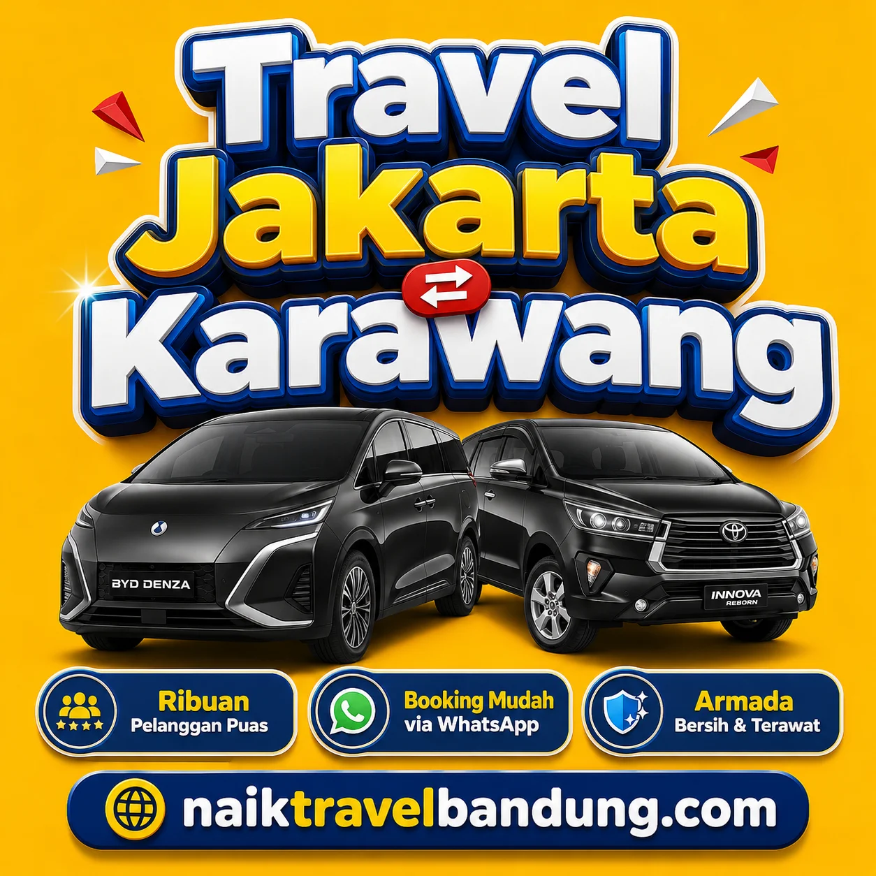 Terkoreksi 12% Harga Travel Jakarta Karawang Terdekat Door To Door Murah