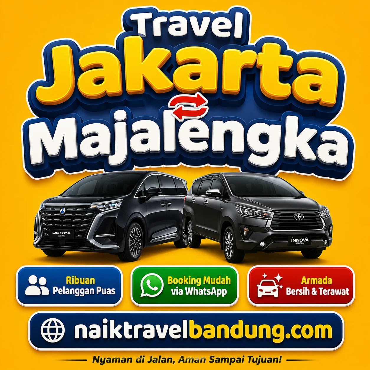 Terkoreksi 12% Harga Travel Jakarta Majalengka 24 Jam Murah Cuma Hari Ini