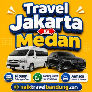 Terkoreksi 12% Harga Travel Jakarta Medan Murah, Selain Naik Pesawat