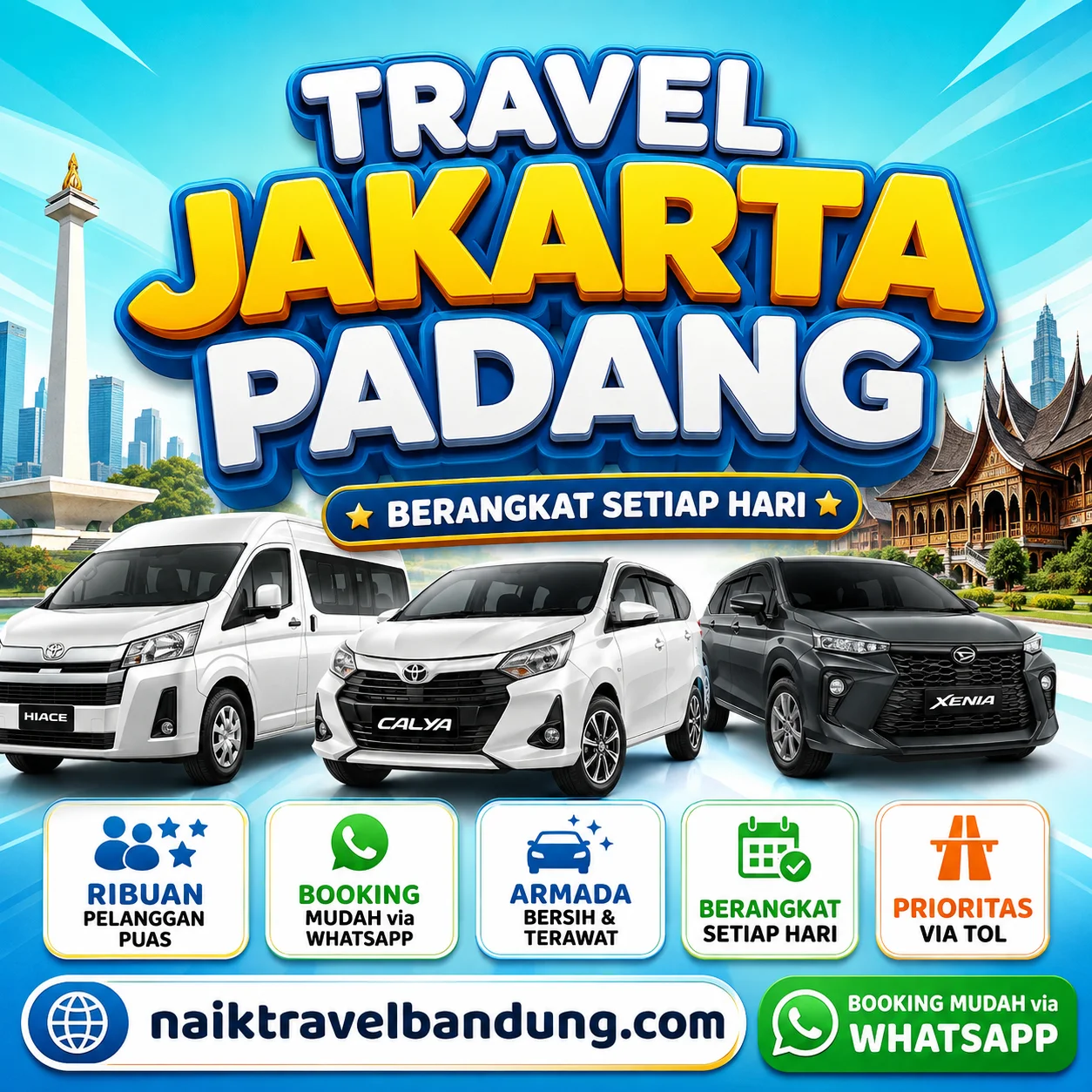 Terkoreksi 12% Harga Travel Jakarta Padang Tiket Murah Cuma Hari Ini