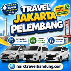 Terkoreksi 12% Harga Travel Jakarta Palembang Via Tol Langsung Tiket Murah