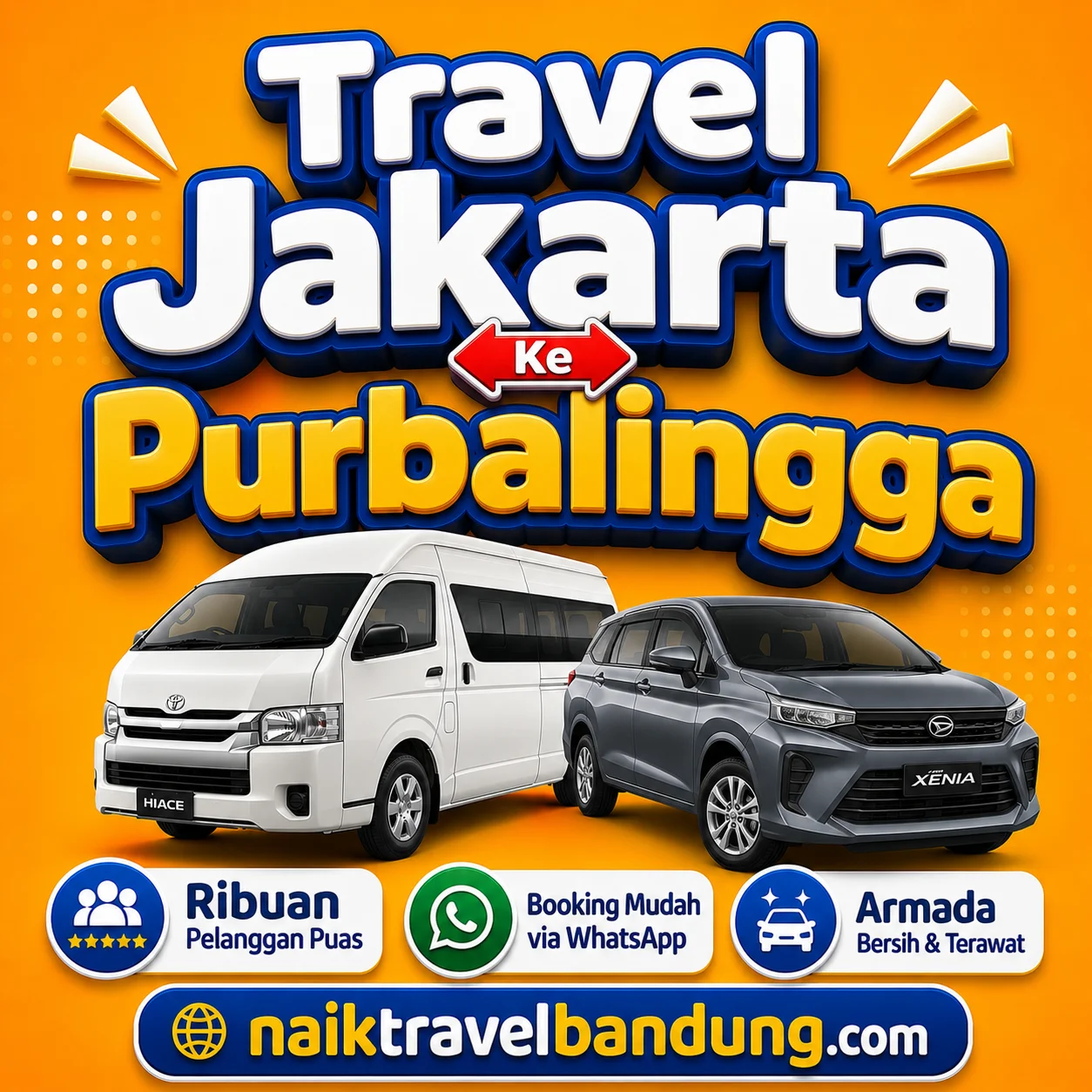 Terkoreksi 12% Harga Travel Jakarta Purbalingga Berangkat Pagi dan Malam Tiket Murah