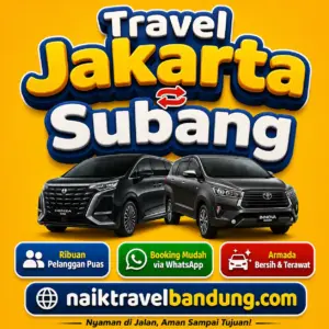 Terkoreksi 12% Harga Travel Jakarta Subang Door To Door Terdekat Tiket Murah