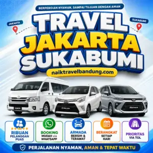 Terkoreksi 12% Harga Travel Jakarta Sukabumi Door To Door 24 Jam Tiket Murah