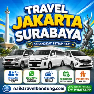Terkoreksi 12% Harga Travel Jakarta Ke Surabaya Door To Door Murah Cuma Hari Ini