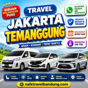 Terkoreksi 12% Harga Travel Jakarta Temanggung Via Tol Trans Jawa Tiket Murah Cuma Hari Ini